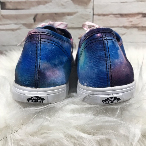 Galaxy Vans Unisex Shoes Sz W-8 & M-6.5 - Picture 4 of 8